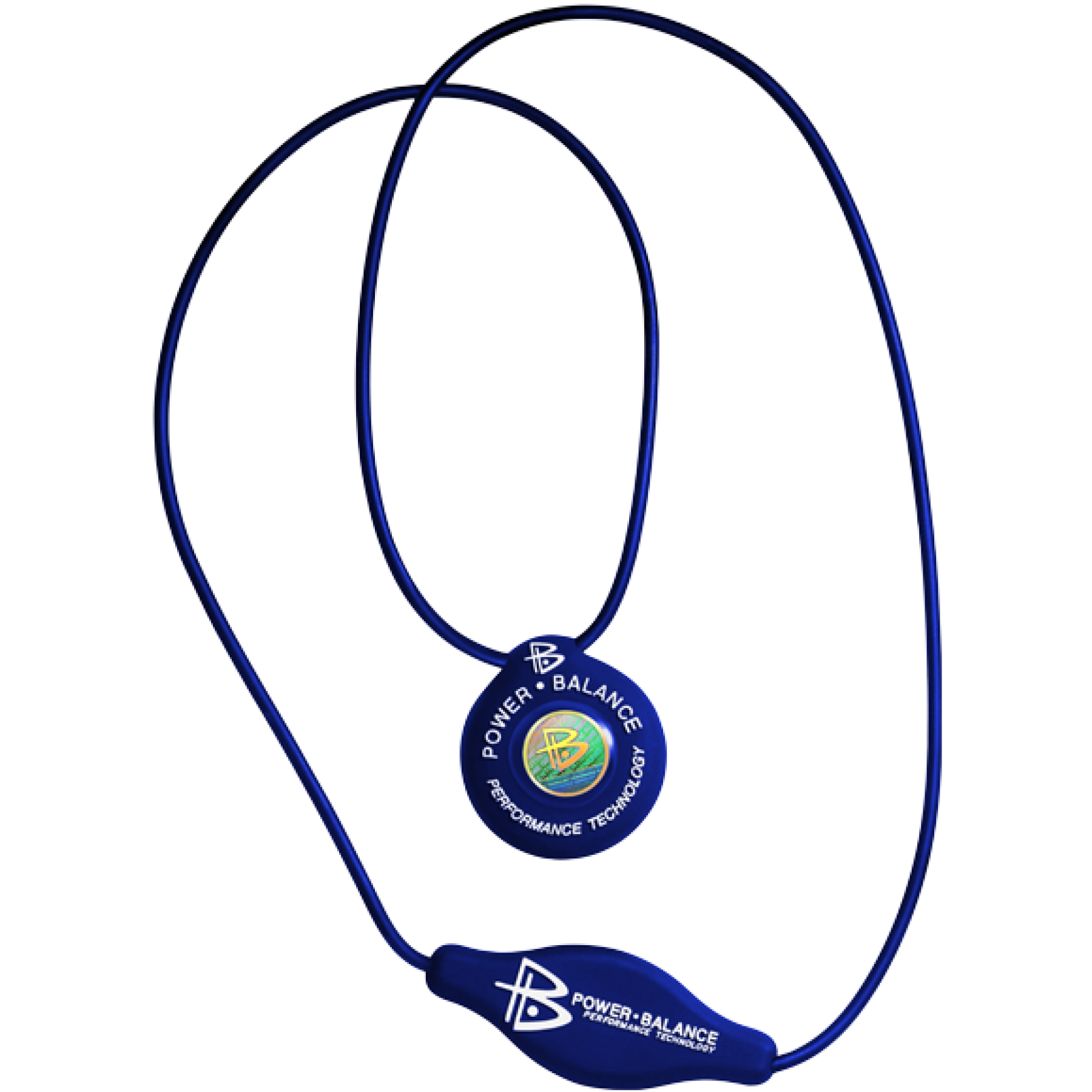 Silicone Pendant Blue White