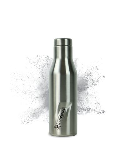 The Aspen - Insulated Stainless Steel Water Bottle - 16 oz - Power Balance Engineered by EcoVessel