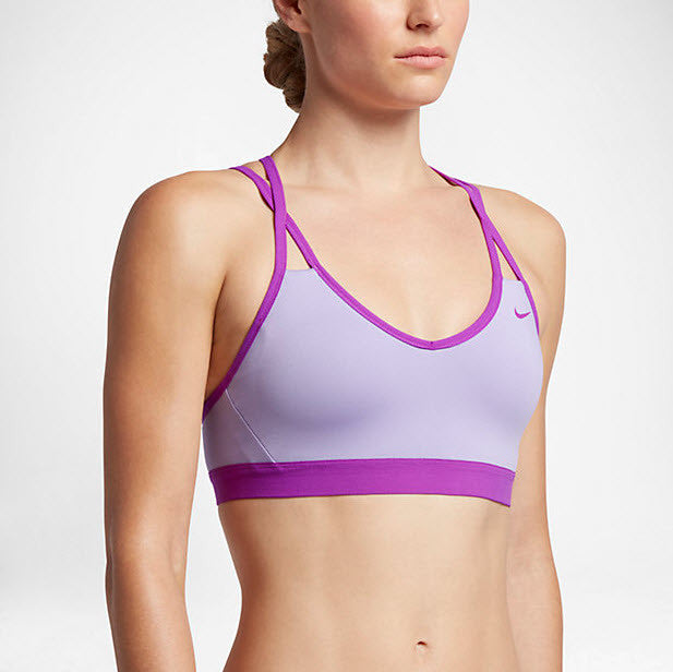 Purple PB FABA Women's Light Sports Bra