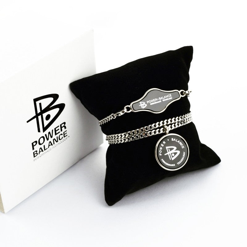 Titanium Pendant: Matt silver w/Silver Lettering