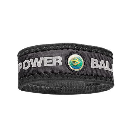 Neoprene - Black Wristband / Grey Lettering